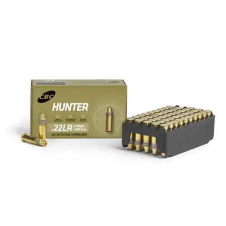 Cartucho CBC .22 CHPO 33GR HUNTER Cartucho CBC .22 CHPO 33GR HUNTER