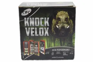 Cartucho CBC 1270 Knock Velox - Potência e Precisão