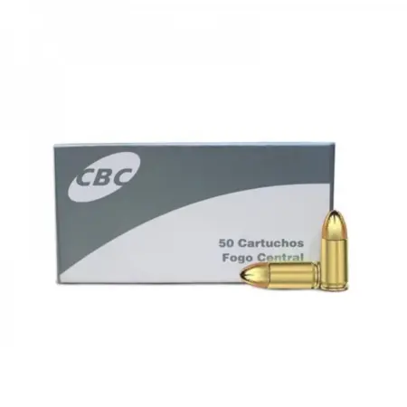 Munição CBC .380 Auto ETOG 95gr Treina - Alta Qualidade