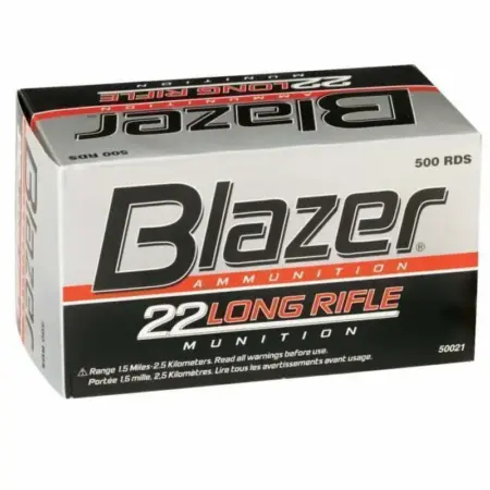 Munição CCI Blazer Cal .22 LR 40GR LRN Cx 50 Munição CCI Blazer Cal .22 LR 40GR LRN Cx 50
