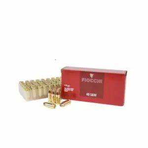Munição Fiocchi .40 S&W 170gr FMJTC – Cx 50 Munição Fiocchi .40 S&W 170gr FMJTC – Cx 50