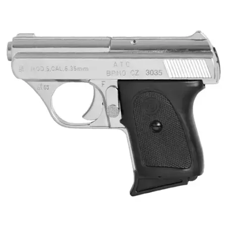 Pistola Alfa Proj A.T.C BRNO CZ3035 Semiautomática Calibre 6.35 Browning (.25 Auto)