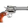 Revólver Ruger New Model Single-Six Convertible 0625 Inox - Cano 5.50" Cal. 22LR/22WMR Revólver Ruger New Model Single-Six Convertible 0625 Inox - Cano 5.50" Cal. 22LR/22WMR