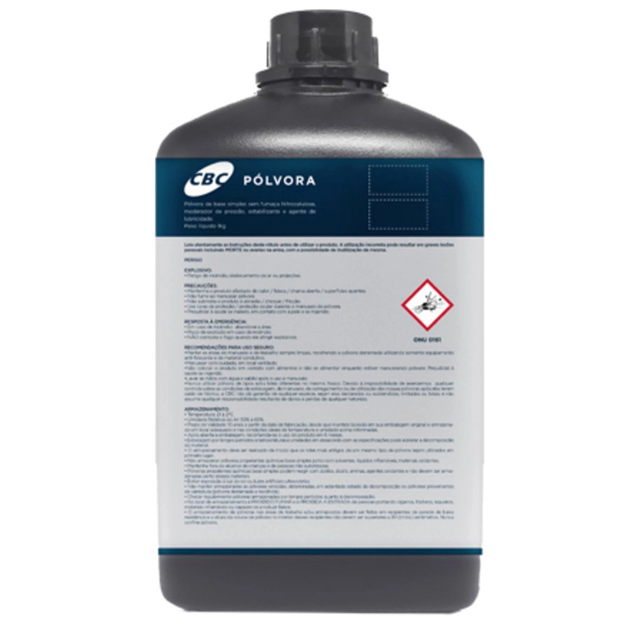 Pólvora CBC 207 - Embalagem 1Kg