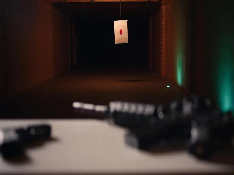 Pistola 22: Leveza, Precisão e Disparo Controlado 1 armas de fogo em casa